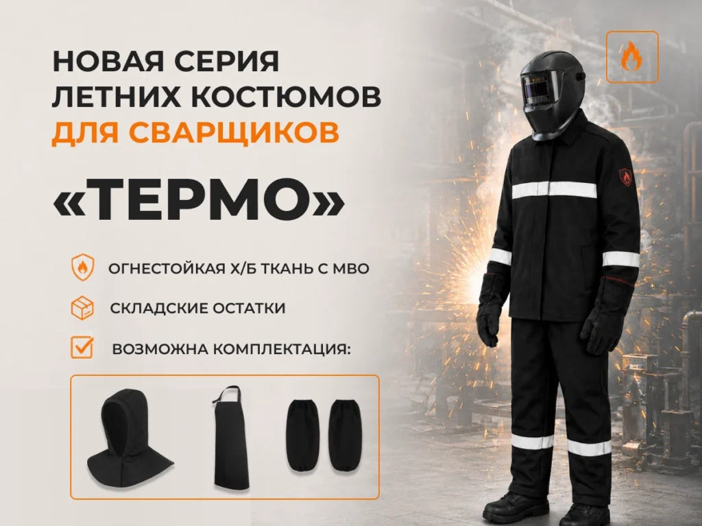 Новость Костюмы для сварщиков ТЕРМО